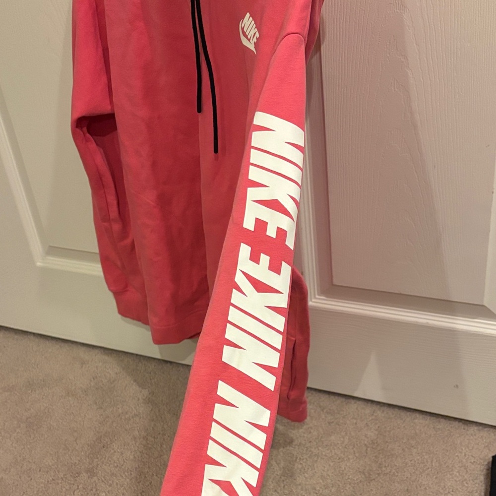 Nike Womens Pink Hoodie - Picture 3 of 5